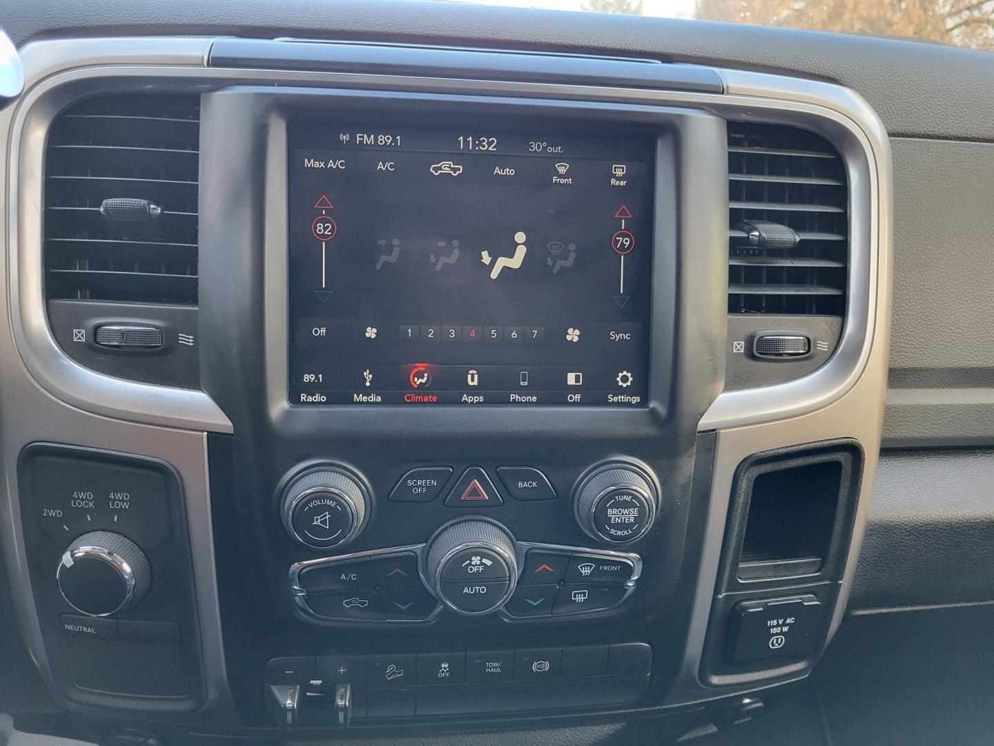 2018 Maroon /Black RAM 2500 SLT (3C6UR5DL4JG) with an 6.7 L Cummins Turbo Diesel engine, 6-Speed Automatic transmission, located at 450 N Russell, Missoula, MT, 59801, (406) 543-6600, 46.874496, -114.017433 - Only 12,839 Miles. Mint Condition/ 4 Wheel Drive. 6.7L Cummins Turbo Diesel. 6 Speed Automatic Transmission. Matching Topper. Touchscreen Display. AM FM Bluetooth. Power Drivers Seat. Air. Cruise. Tilt. Power Windows and Locks. Backup Camera. - Photo#14